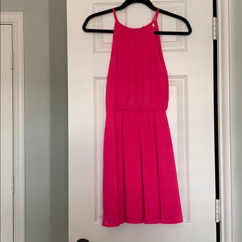 Hot Pink Dress